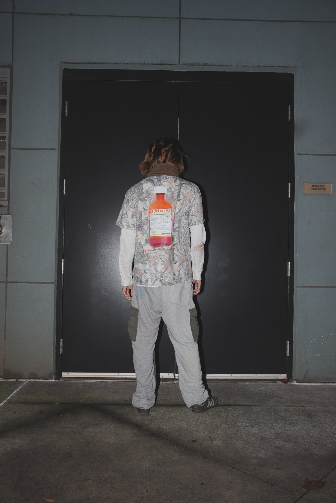 Overdose Woodland camo tee