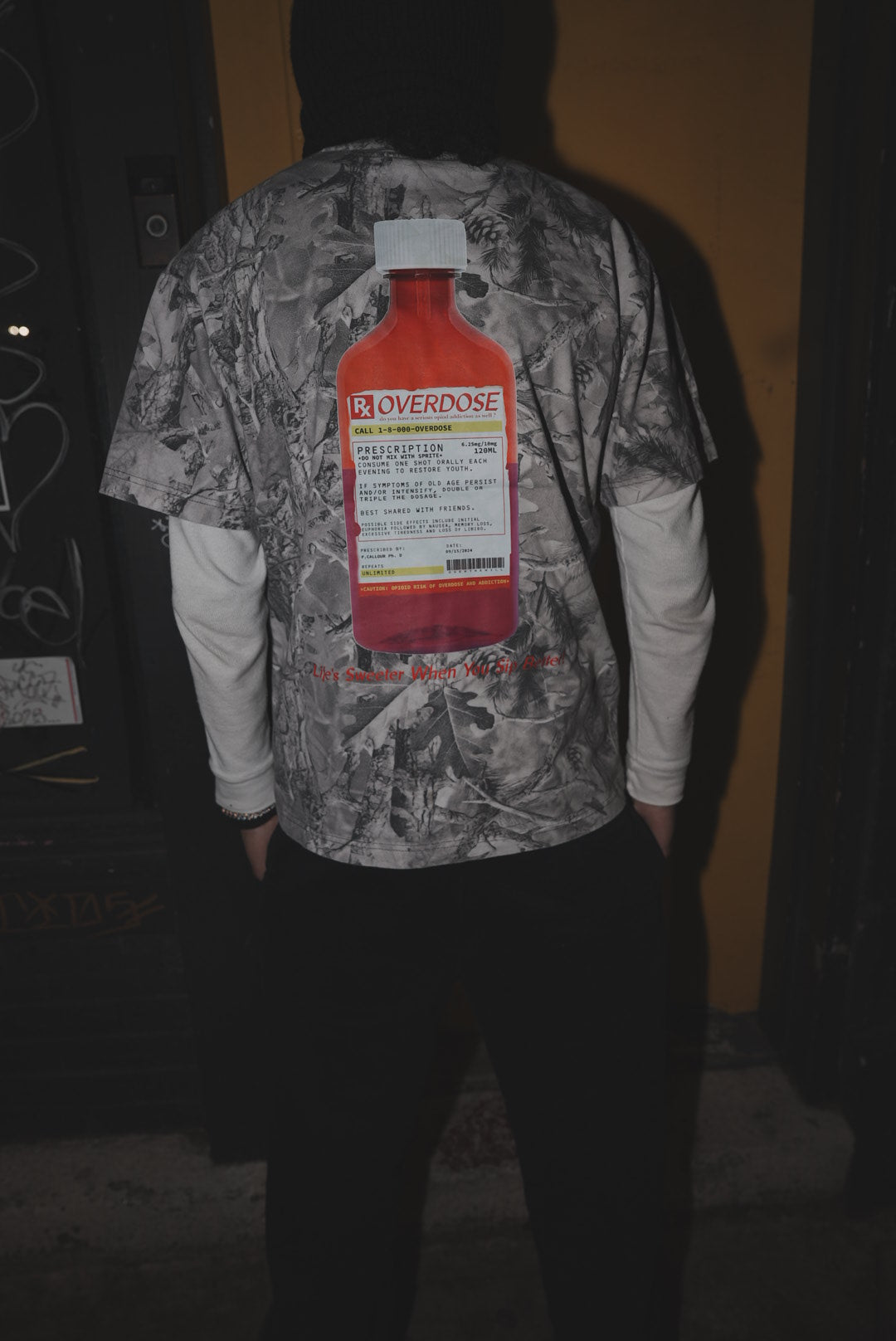 OVERDOSE Short Sleeve Desert Camo Tee