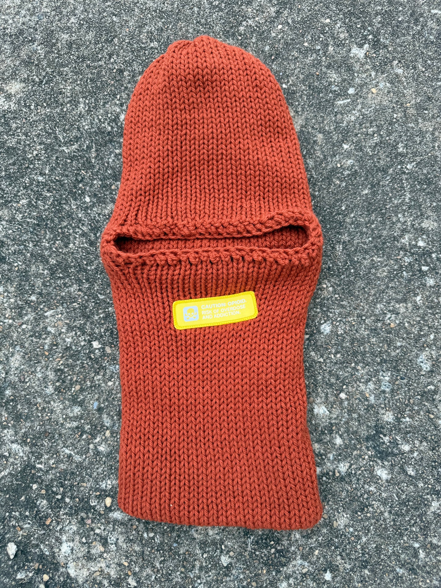 Hand Knitted Balaclava